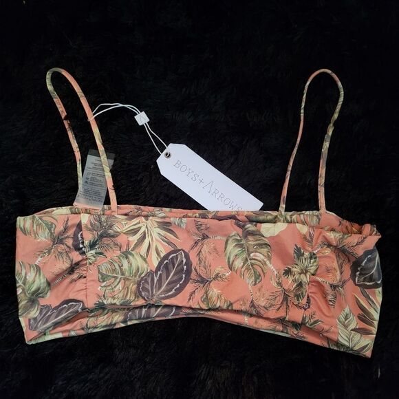 Boys + Arrows Tropical Bikini Top - Picture 2 of 4